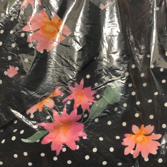 🆕 Black Floral Studio Knit Halter Skater Dress 3 3X 22 24 NWT Torrid New! - Picture 6 of 6